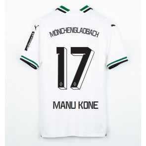 Borussia Monchengladbach Manu Kone #17 Hjemmebanetrøje 2023-24 Kort ærmer